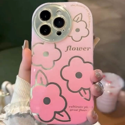 Premium 3D Flower Print Phone Case