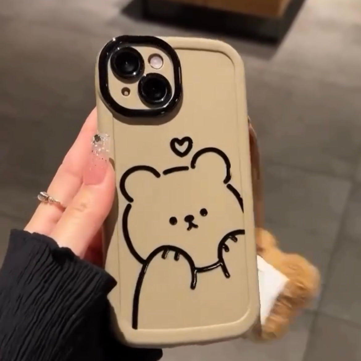 Premium Cute Bear Phone Case