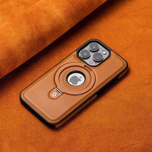 Premium Brown Leather Phone Case