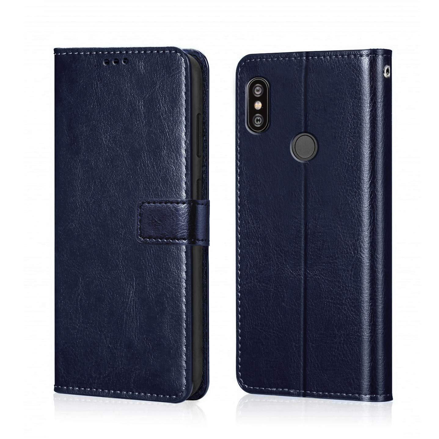 Xiaomi Mi Redmi 6 Pro Leather Flip Cover - Shop authentic Indian Electronics by Havein