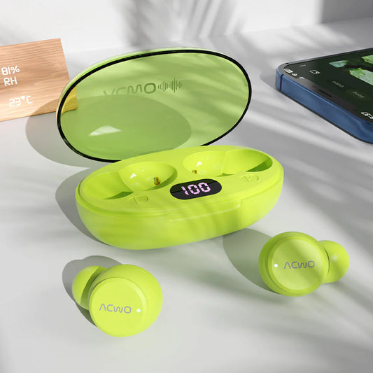 Dwots Trans (Green) Earbuds