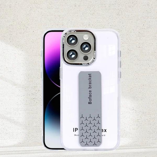 Transparent Magnetic Holder Iphone Cover