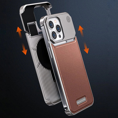 Titenium Aero Flex Metal Case - iPhone 15 Pro Max. *Premium Case*