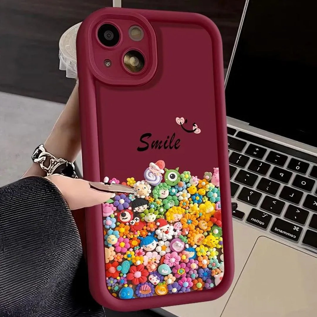 Color Burst Doll Pop Phone Case