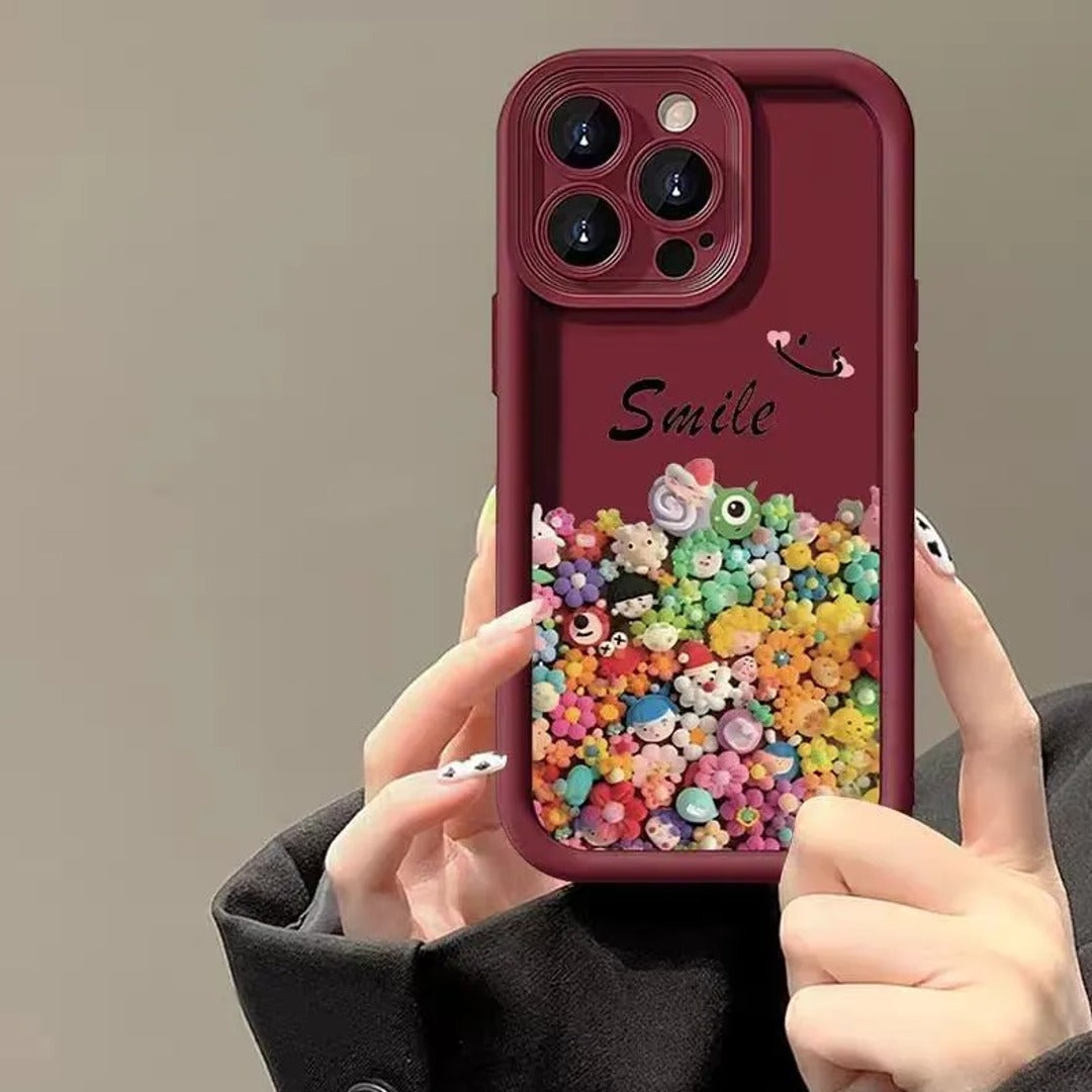 Color Burst Doll Pop Phone Case