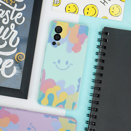 Artistic Cute Smiley Watercolor Case