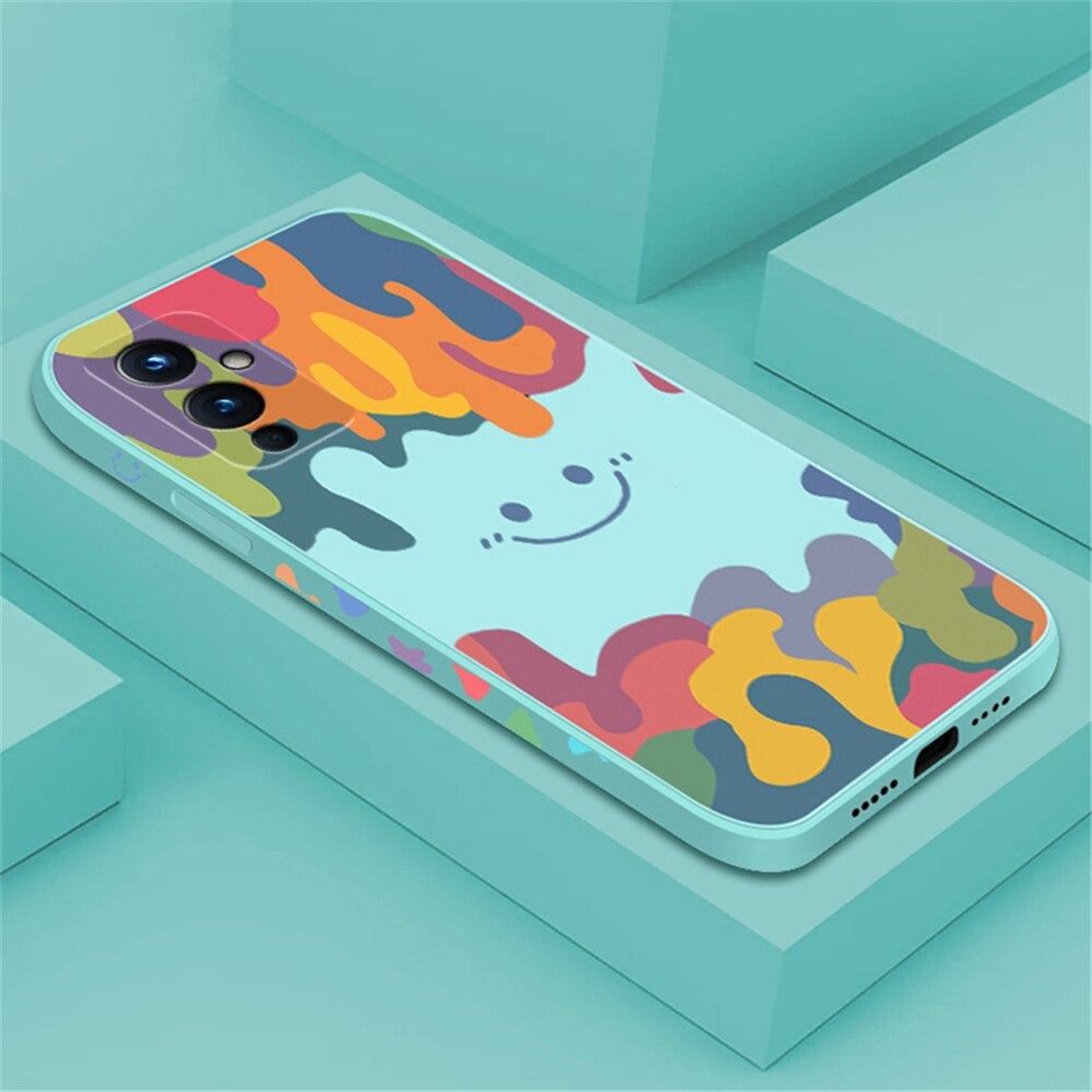 Artistic Cute Smiley Watercolor Case