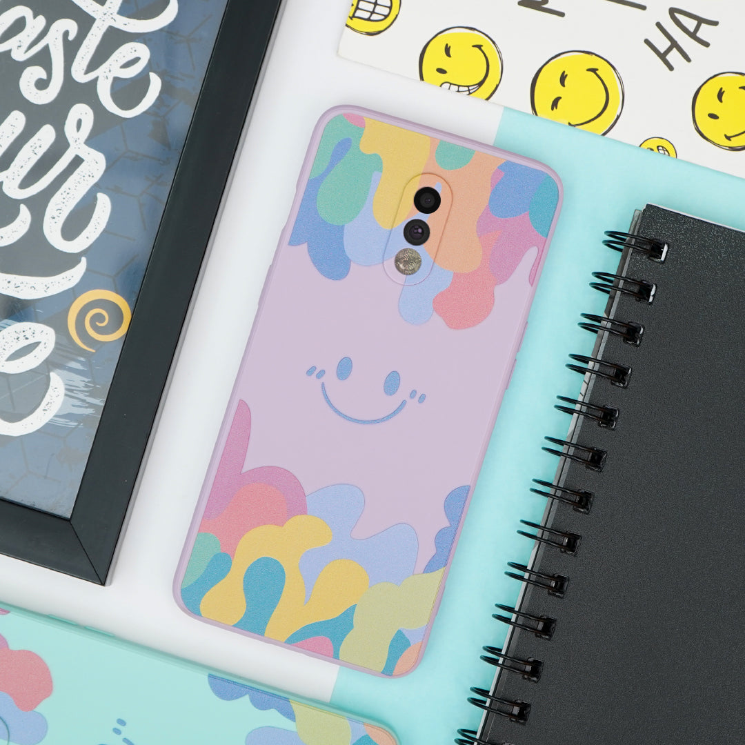 Artistic Cute Smiley Watercolor Case