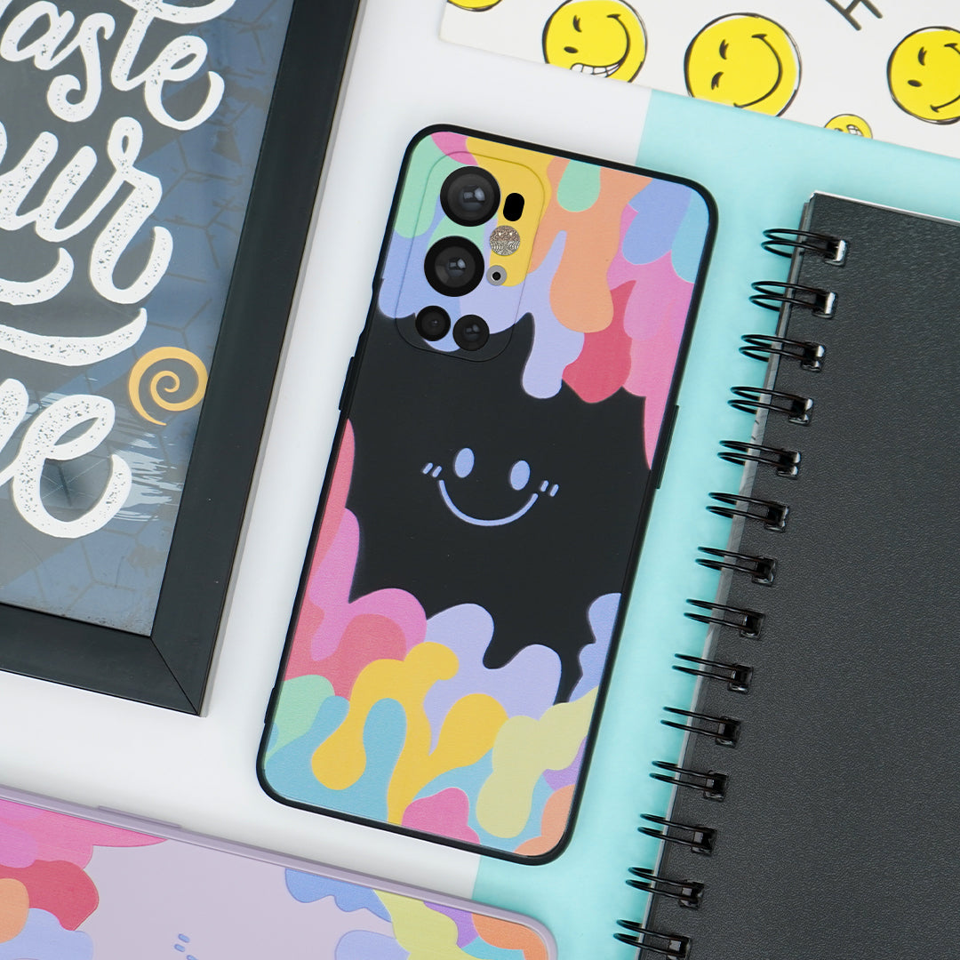 Artistic Cute Smiley Watercolor Case