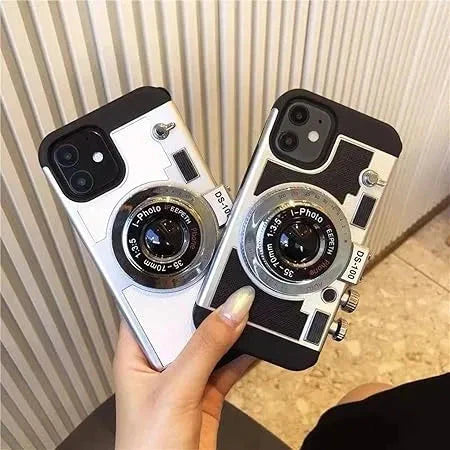 3D Metal Camera Style Iphone Case & Cover.