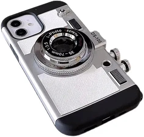 3D Metal Camera Style Iphone Case & Cover.