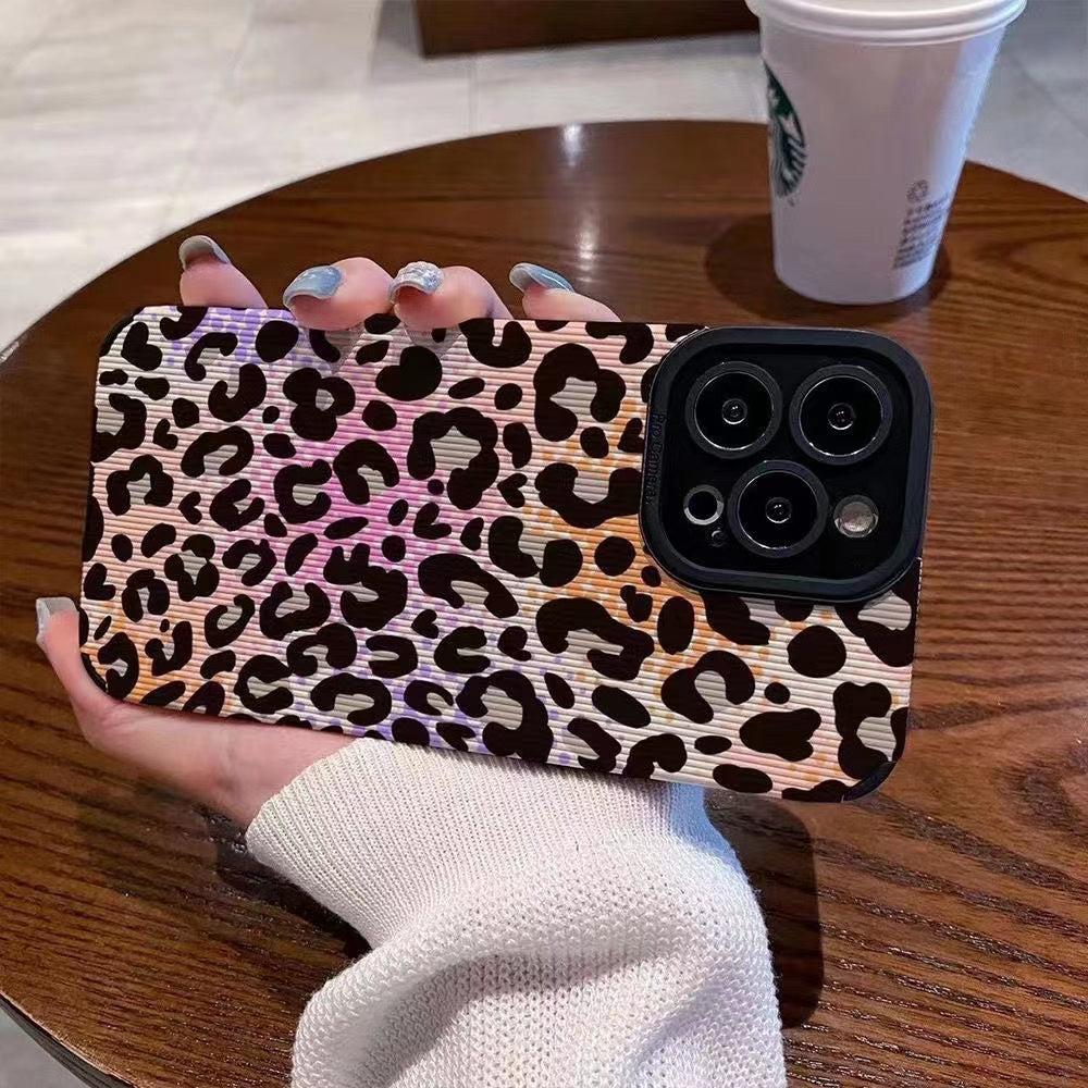 Colorful Leopard Style Print Case