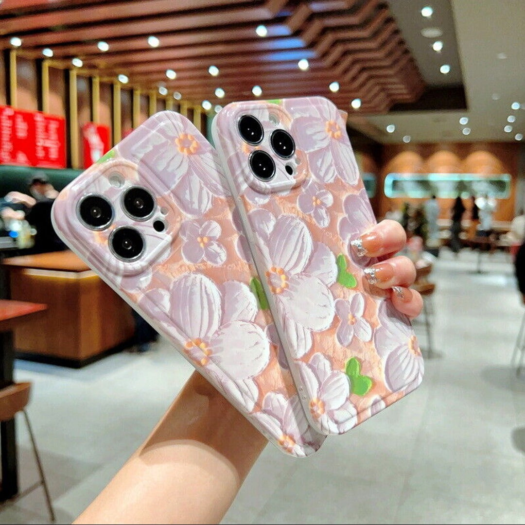 Floral Painting Style Edition Phone Case