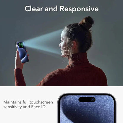 Premium Privacy Tempered Glass Screen Protector For Iphone.