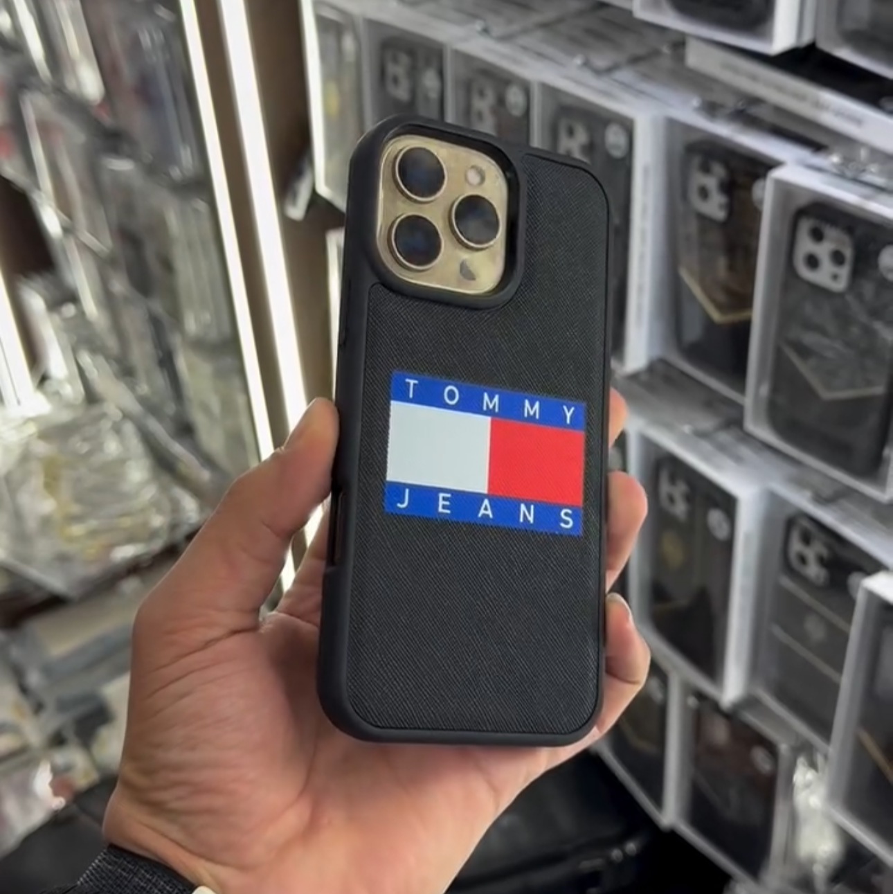 Premium Tom Leather Phone Case