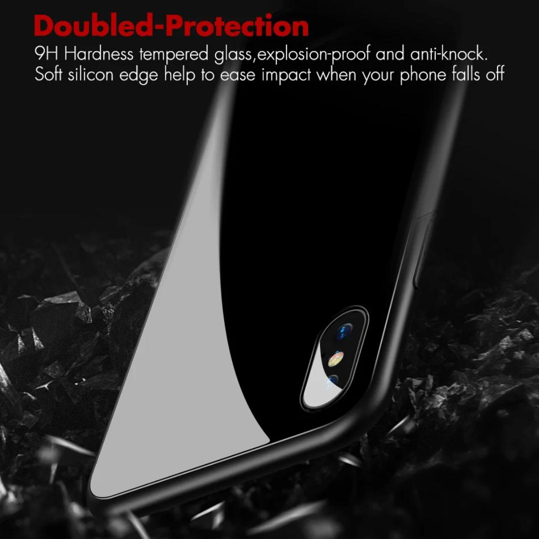 Defender Glass Phone Case