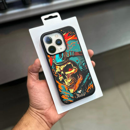 PREMIUM SKULL ARMY PHONE CASE