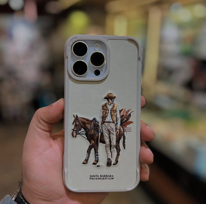 Premium White Horse Phone Case