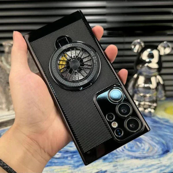 Scorpio wheel Rotating Stand Case for Samsun *⚡Hot Selling*