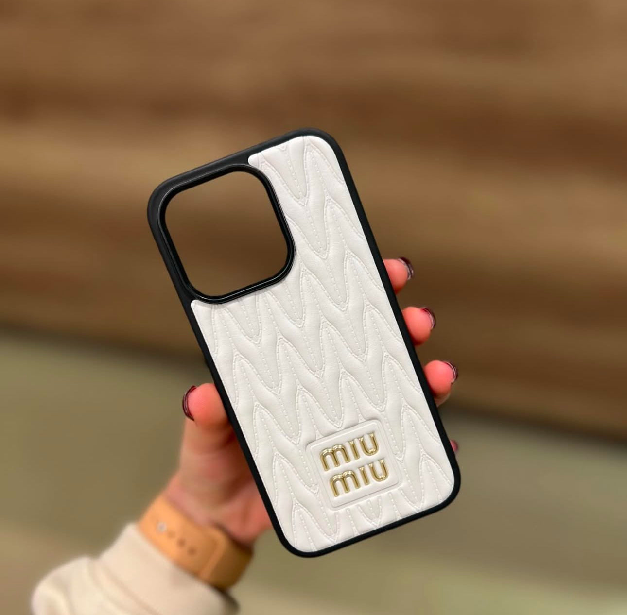 Premium White Miu Phone Case