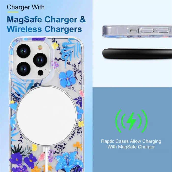 Blue garden Magsafe Phone Case