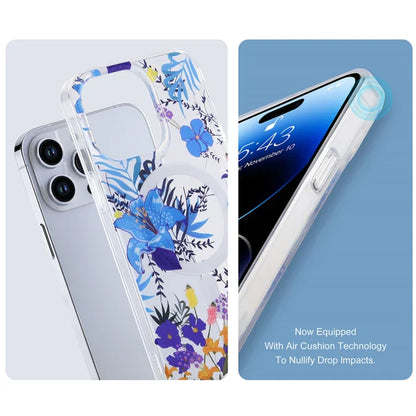 Blue garden Magsafe Phone Case