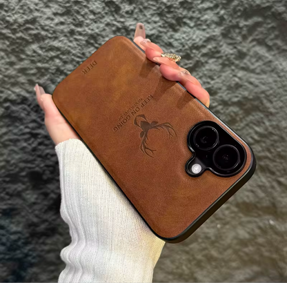 Premium EM Leather Phone Case