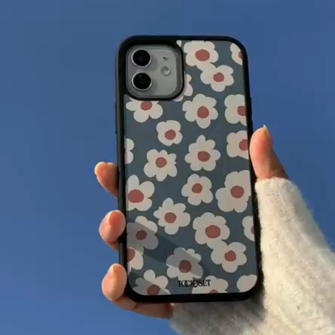 Sky Bliss Print Aesthetic Phone Case