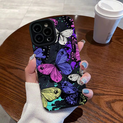 Vintage Butterfly Case with Retro Vibes