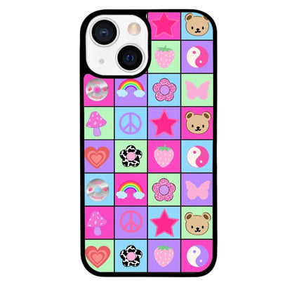 Cutie Grid Aesthetic Phone Case