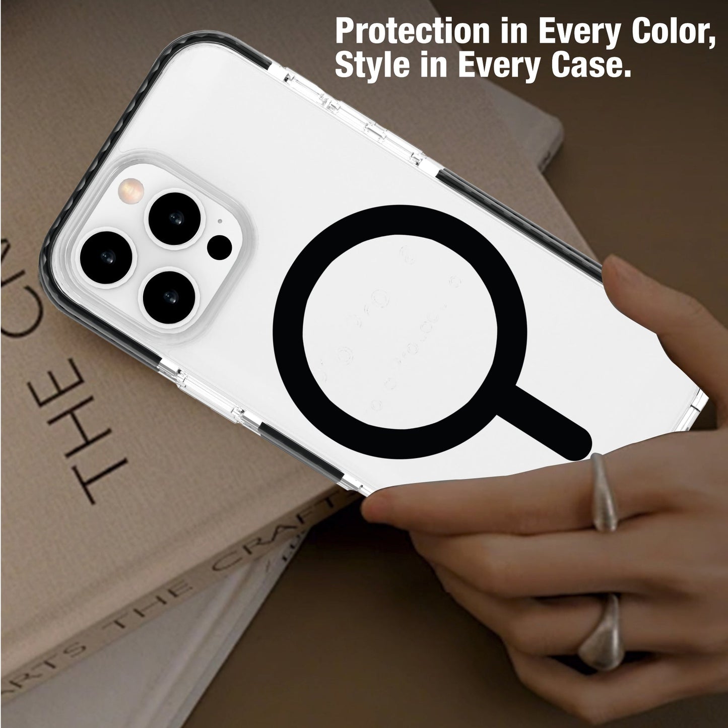 TROY SNAP Magnetic Charging Mag-Safe Compatible Case for iPhone 16 Series