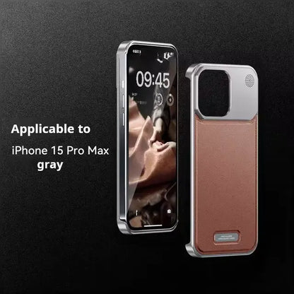 Titenium Aero Flex Metal Case - iPhone 15 Pro Max. *Premium Case*