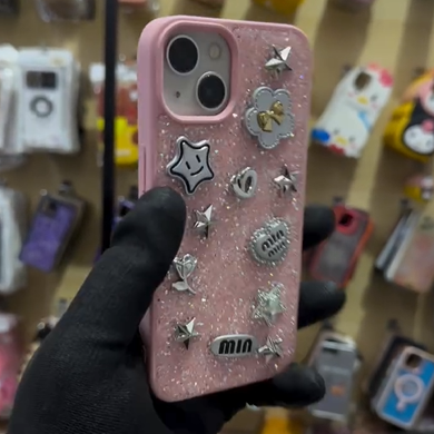 Pink Stars Phone Case