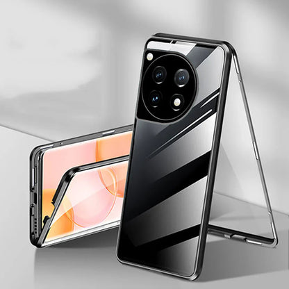 Oneplus Velocity Dual Glass Armor Metal Case.